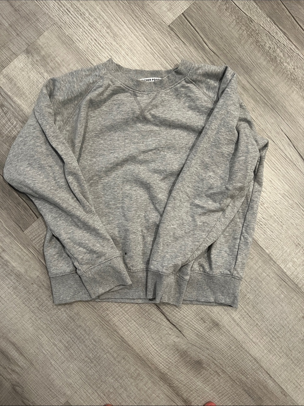 Gray Crewneck Sweatshirt